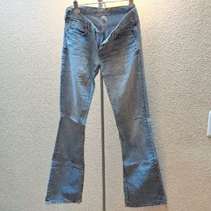 Stylish Boot Cut Blue Jeans
